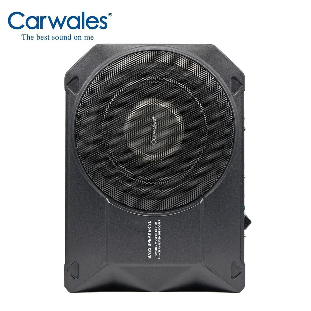 Car 8 Inch Ultra Thin Aluminum Shell Subwoofer Bass Audio Speakers Active Sub Woofer Under Seat Woofer with Max 1000W Amplifier view 5