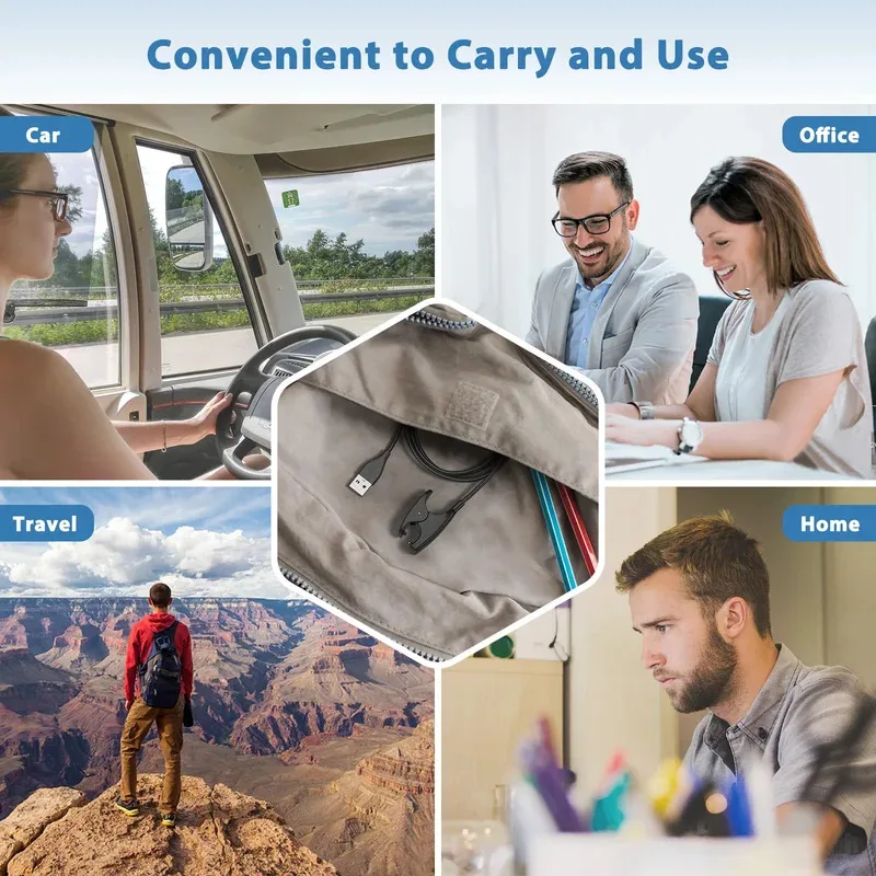 Suunto 5 Peak/Ambit 1 2 3/Suunto Core/Suunto 3 Fitness/Traverse/Kailash 충전기용 USB 충전 케이블 클립 크래들 충전기