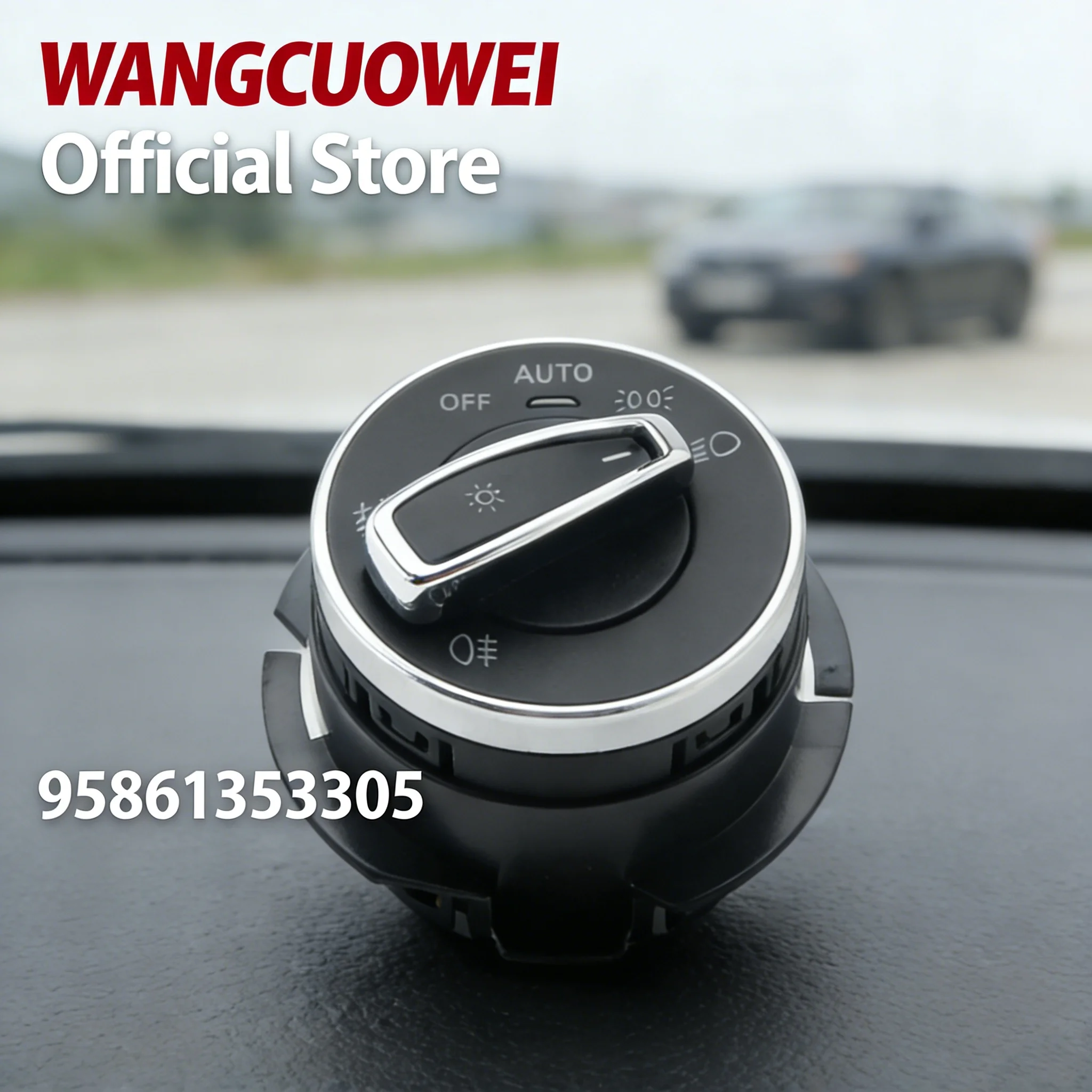 

New Genuine Light Switch Fog Lamp Switch 95861353305 7P5941531F For Porsche Cayenne 2011-2018 Macan 2014-2018