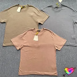 2022ss Blank Season 6 Tee Men Women 1:1 High Quality Oversize Ye Tee Hip Hop Summer Kanye West T-shirt 5 Color Tops Short Sleeve