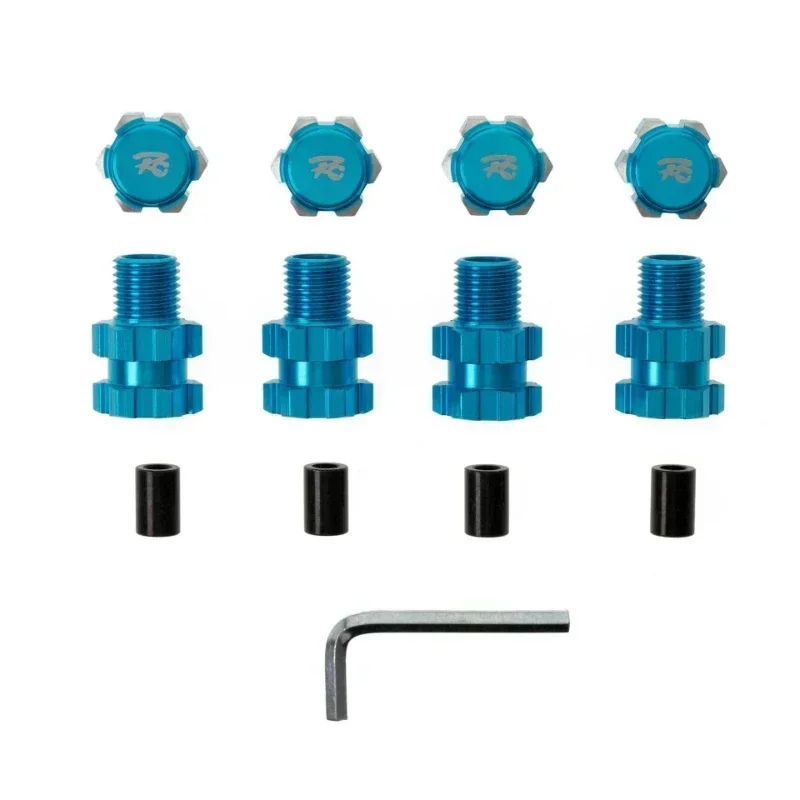 Metalen 17mm Splined Wheel Hex Hub Uitgebreide Adapter 8956 voor 1/10 Trxs MAXX RC Auto Upgrade Onderdelen