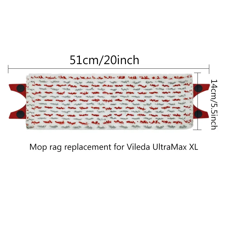 High Quality Resuable Replacement Mop Pad for Vileda UltraMax XL Microfiber Mop Cloth Head Cleaning Floor Washable Refill