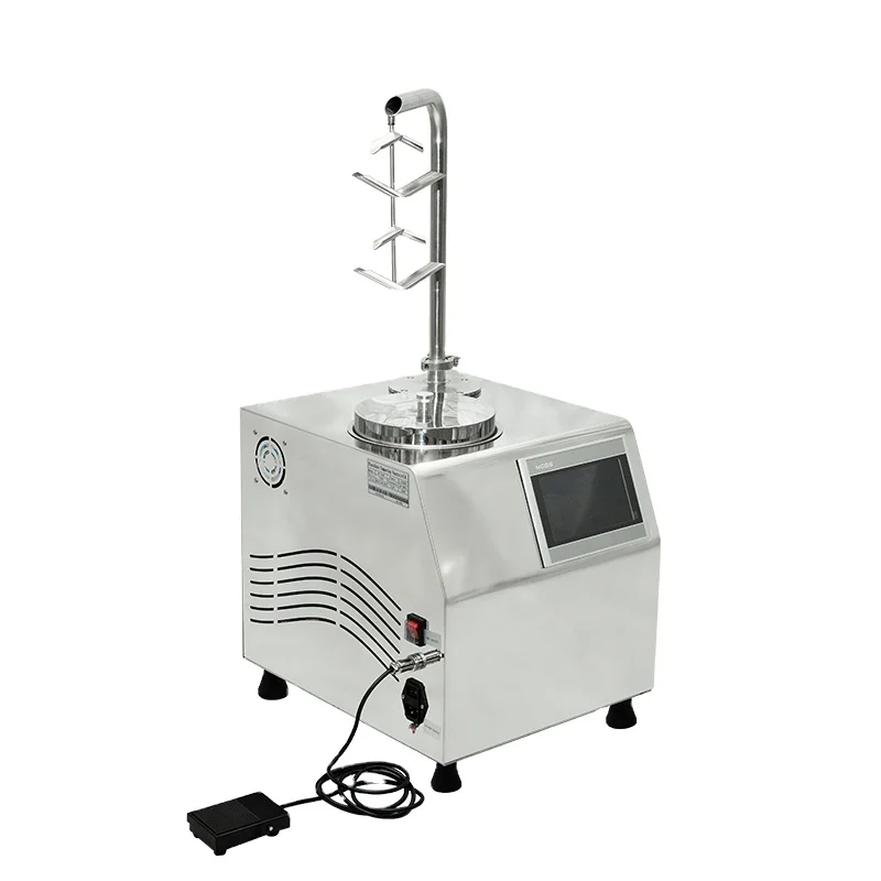 Commercial High Efficiency Stainless Steel Chocolate Tempering Machine Automatic Temperature Control 110/220V Industrial Use