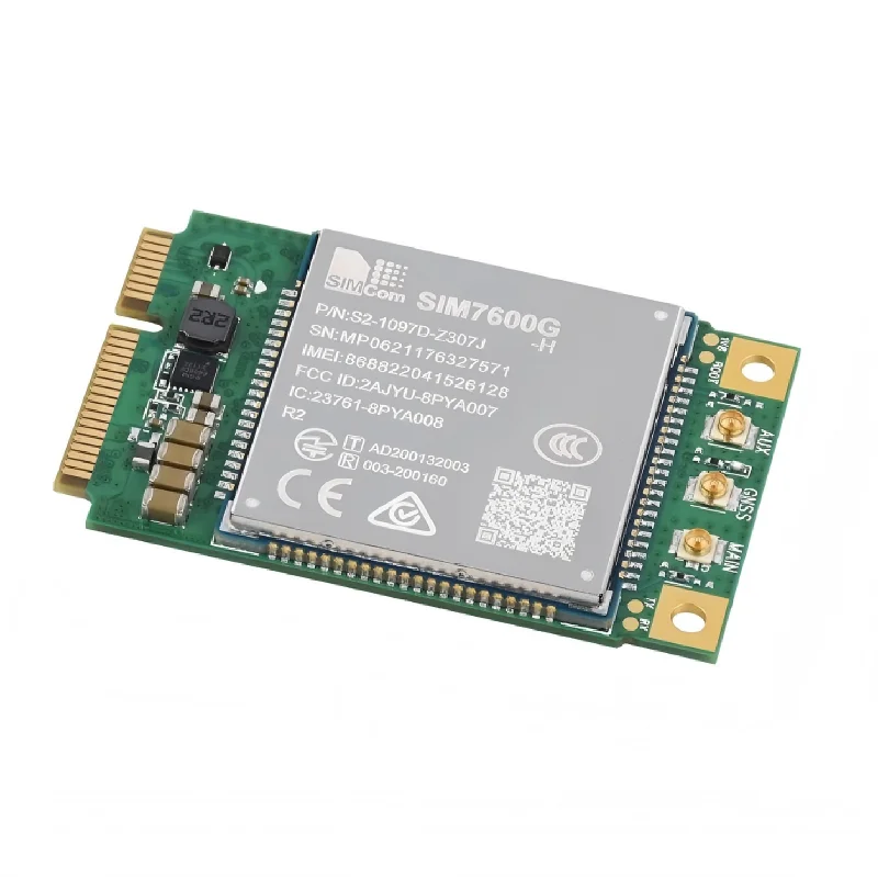 SIM7600G-H-PCIE Modulo Internet delle cose 4G con GNSS, LTE Cat-4 Global Connect SIMCom