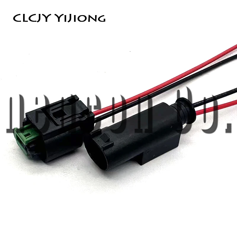 

1 set 2 pin car outdoor temperature sensor connector automatic oxygen sensor plug 1-967570-3 1-967644-1 8E0973202 for BMW