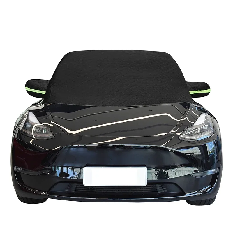 Auto-Windschutzscheiben-Spiegelabdeckung Sonnenschutz Winter Schnee Eis Regen Staub Frostschutz Aluminiumfolie Universal – Detail 17