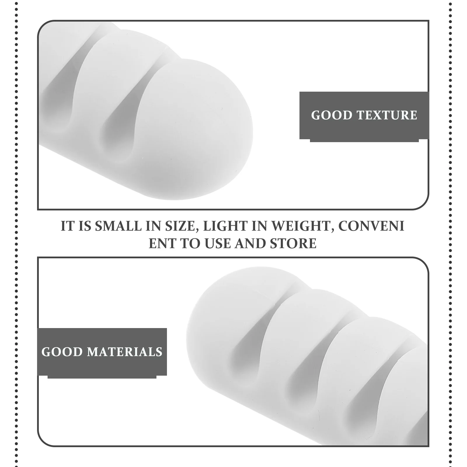 

4Pcs Wireless Cable Keeper Adhesive Desktop Cord Organizer Wire Holders Office Cable Management Clips Wire Organizer