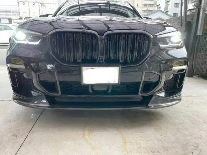 X5 G05 Carbon Fiber Bodykit LD Style Front Lip Bumper Air Ducts Fit For Bmw X5 G05 Sports 2019 2020 2021 2022 2023 G05 Diffuser
