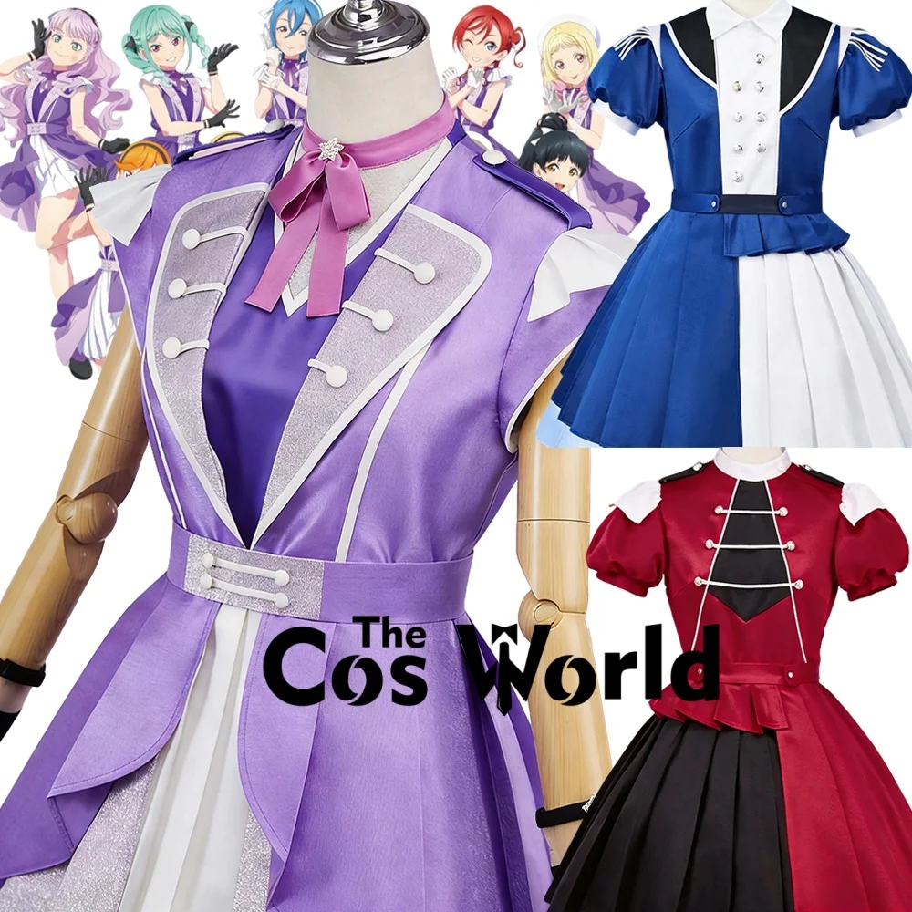 

Love Live Liella Superstar Dazzling Game Kanon Shibuya Keke Tang Sumire Heanna Chisato Arashi Outfits Anime Cosplay Costumes