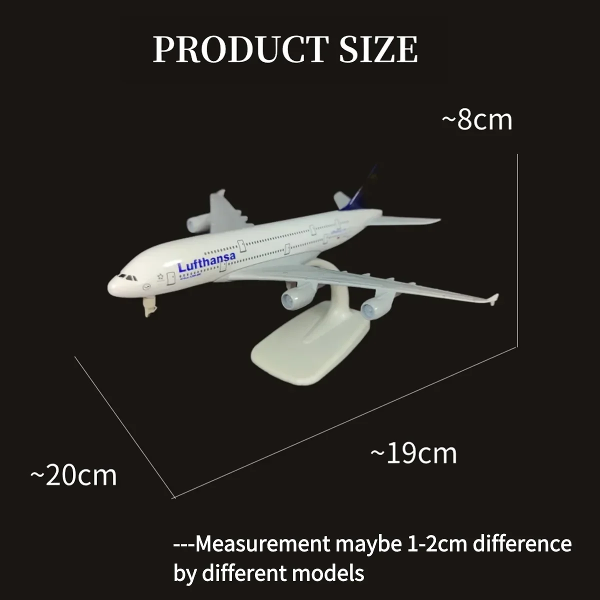 Azerbaijan Diecast Aircraft Model 1:250 Scale Airbus Boeing Aviao Miniature A350 A380 B777 B787 Aviation Kid Xmas Gift Toy