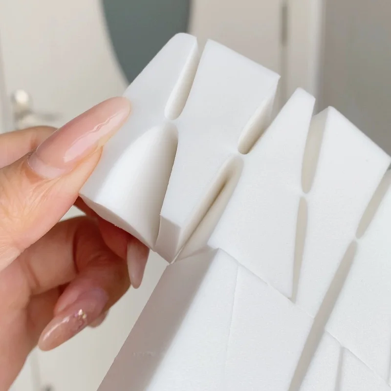 24Pcs Makeup Puff Triangle Face Foundation Cosmetic Women Beauty Makeup Wedges Sponge Wet and Dry Use Instrumentos De Maquillaje