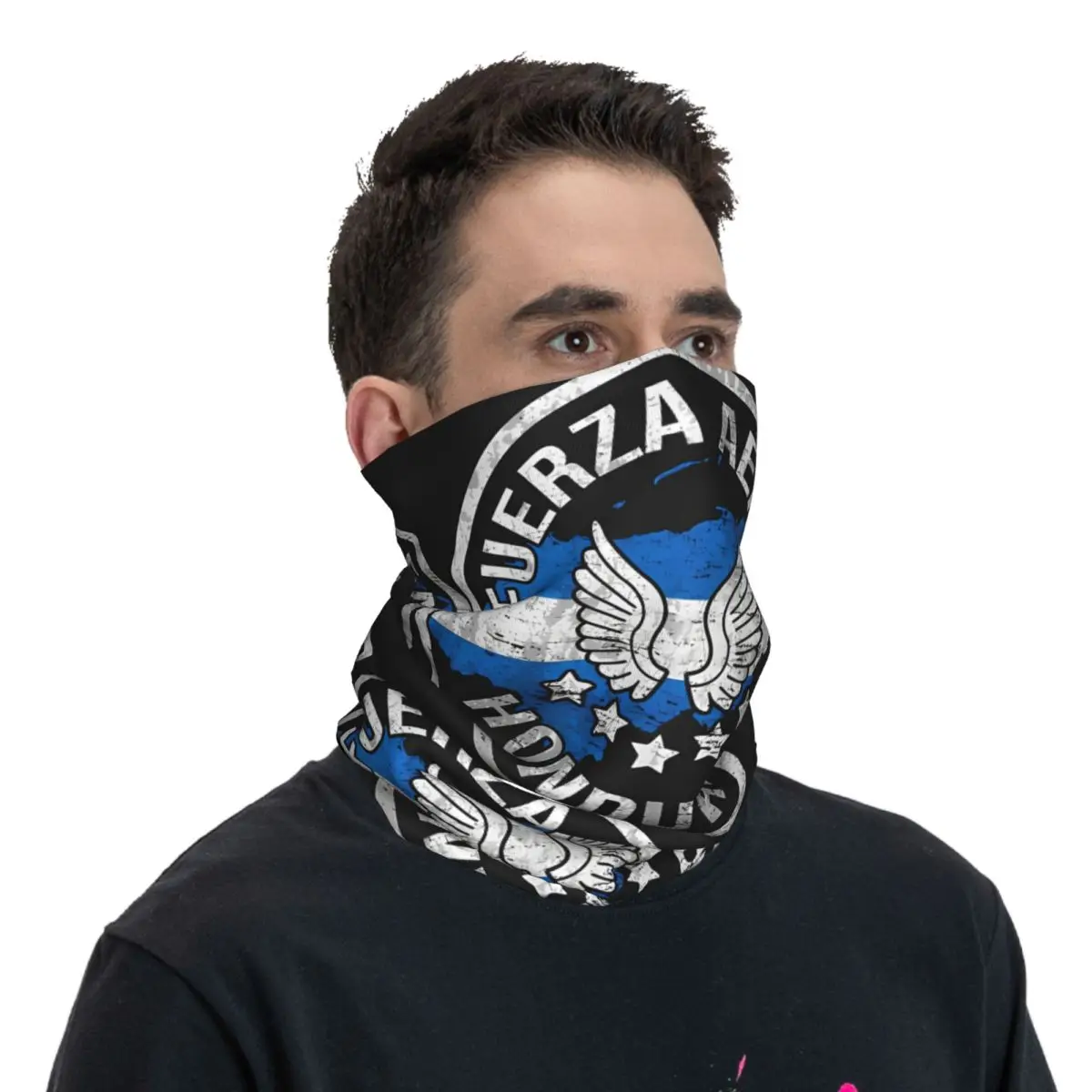 Cubano Face Cachecol Capa, Bandana Fina, Pescoço Gaiter Capa Headband