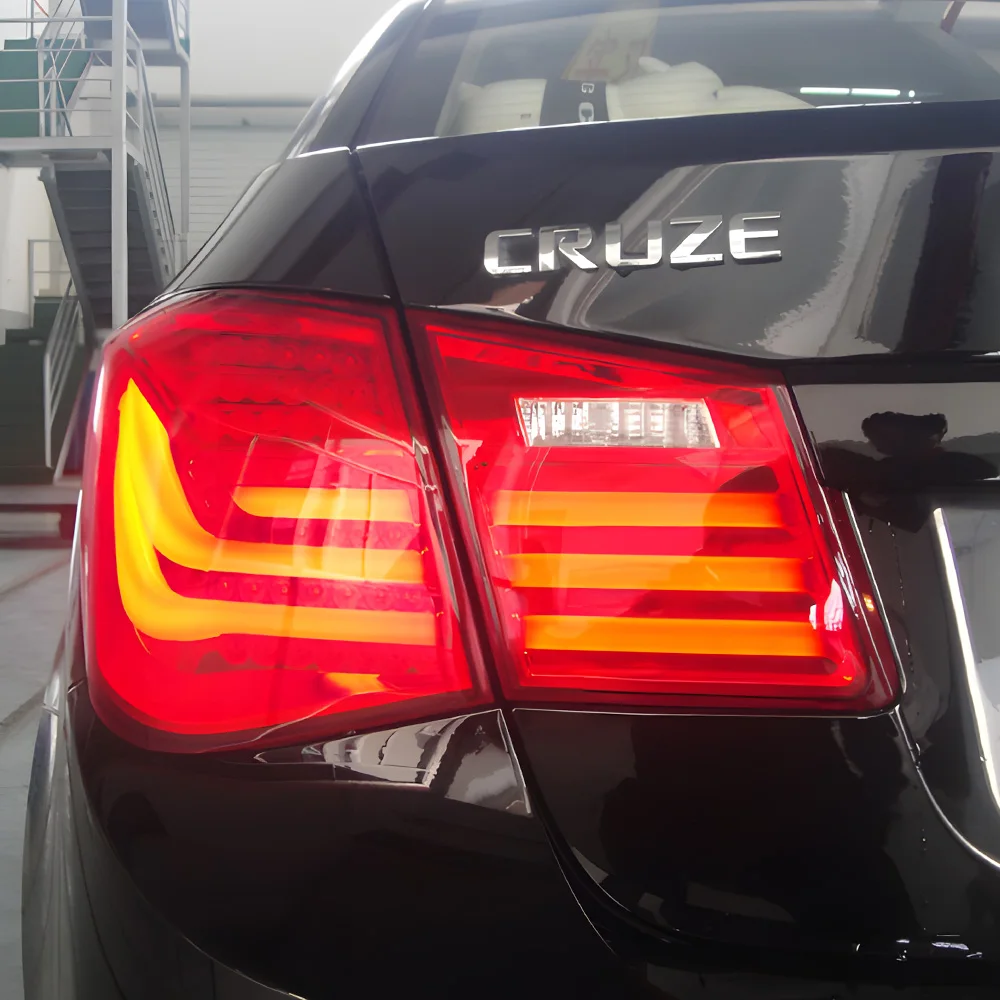 

For Chevrolet Cruze 2009-2014 Auto Rear Back Lamps Assembly Upgrade BMW F02 Style Highlight Flashing Taillight Tool Accessories
