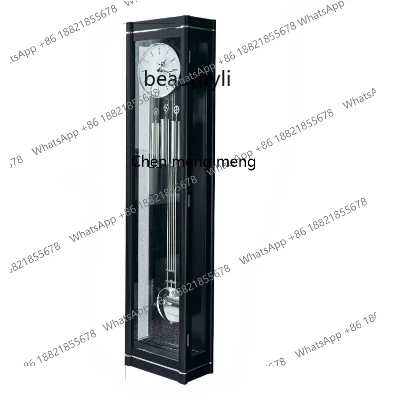 ss7486 Light Luxury the Grandfather Clock Modern Minimalist Chinese Style Large Clock Creative Vertical Pendulum Clock