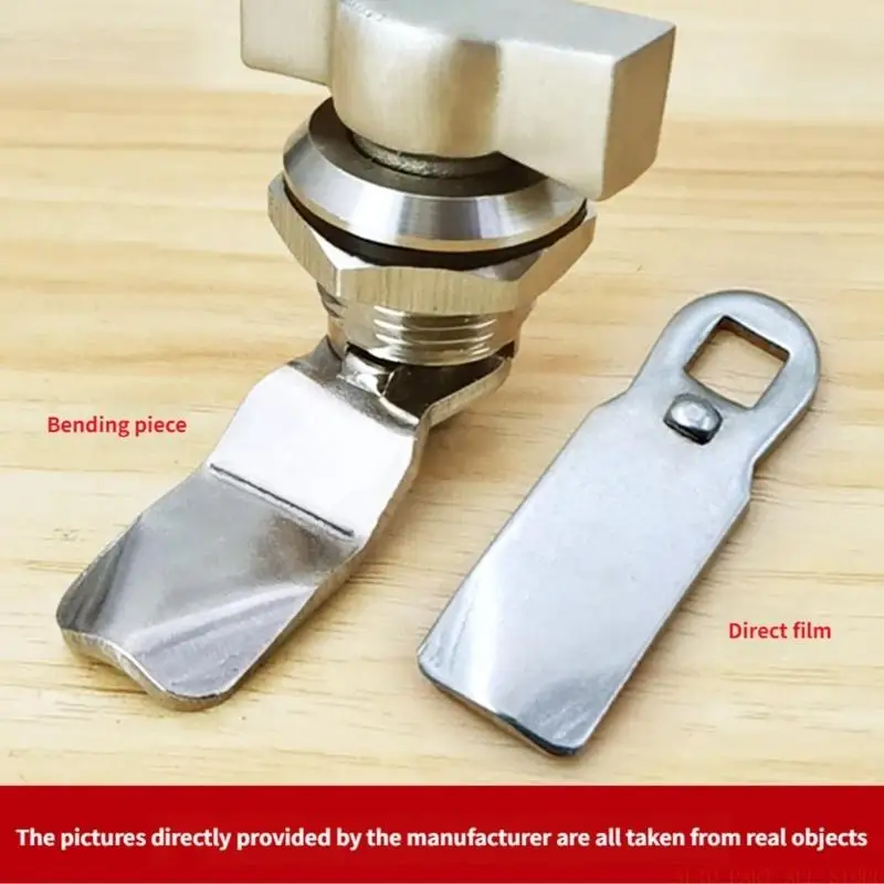 

J0MA Secure T Shaped Rotary Latches Lock For Marine Motorhome Yacht Cabinet Drawer Metal Build