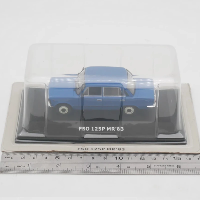 

Литой под давлением оригинальный масштаб 1:43 FSO 125P MR'83 модель из сплава, имитация украшения, хобби, сувениры, коллекция подарков, статический дисплей