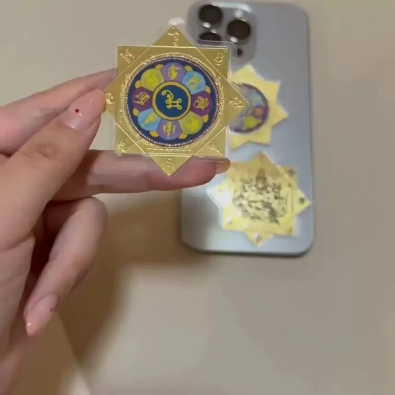 

Custom. Genuine Thailand Er Feng Ze Du Jin Nine Road Blessing Piece Four-Faced Buddha Money Mother Amulet Piece Phone Am