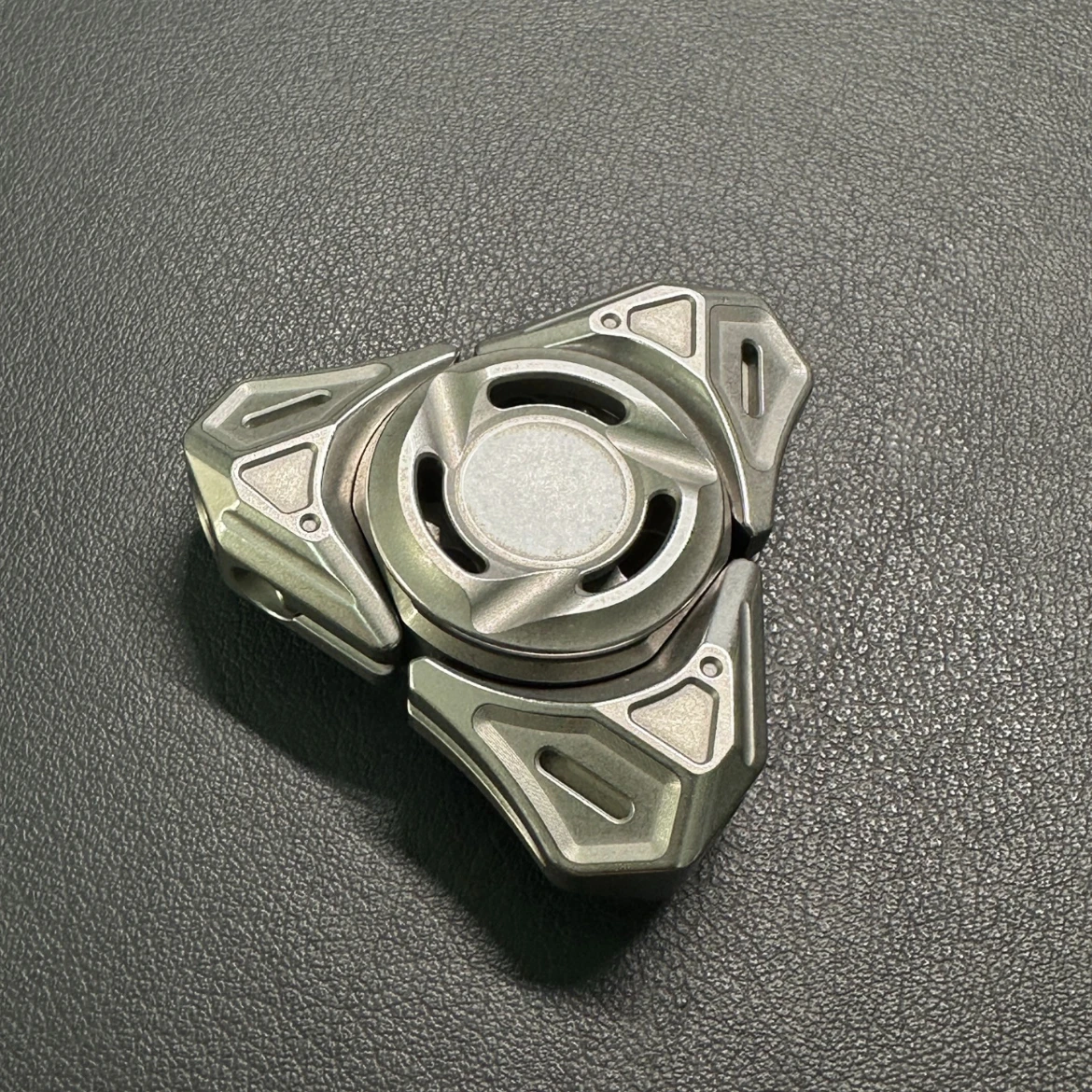 Fidget Slider Open Armor Spinner EDC Toys Stainless Steel Anti Stress Sensory ADHD Focus Desk Toy