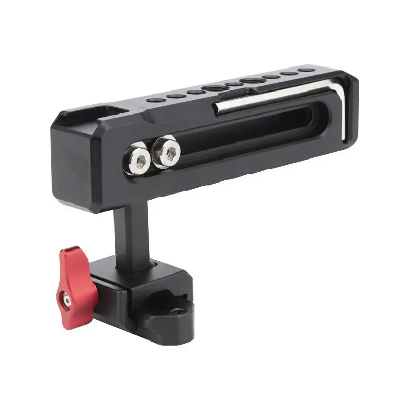 Universal Quick Release Upper Handle For Camera Cage Wide Compatibility Of Front Rear Adjustment Aluminum Alloy