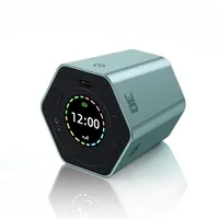Hexagon Digital Clock Timer Magnetic Cubes Timer Kitchen Hexagon To Flip Studying for Exercising Cooking Magnetic Timer Easy Use