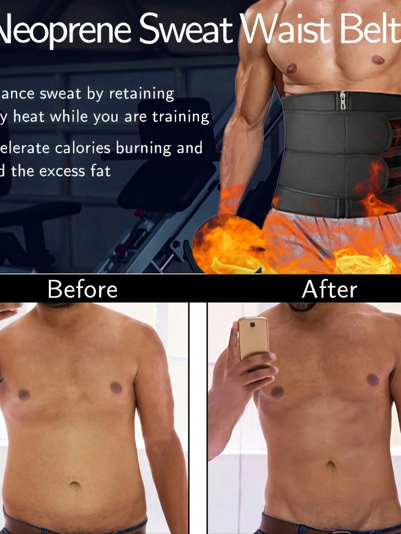 Цельный пояс для похудения, формирователь тела для похудения, корректирующее белье для занятий спортом живота, мужское корректирующее белье для фитнеса