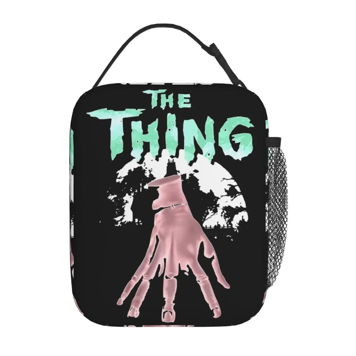 

Beware Of Horror Movie Accessories Insulated Lunch Bag For Picnic Food Container Portable Thermal Cooler Lunch Boxes