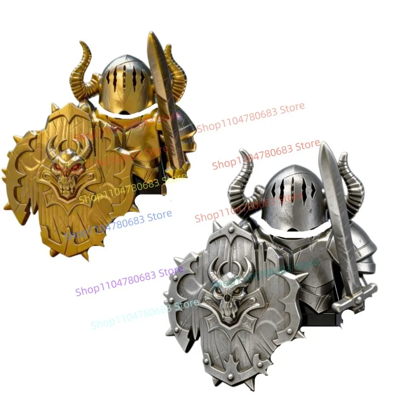 

Конструктор MOC: Мини-фигурка Винтажный Рыцарь, Сборная Модель, Аксессуары для Доспехов, Аниме-персонаж, Коллекционная Игрушка для Демонстрации, Подарок