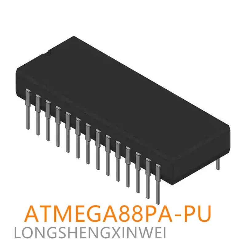 1PCS New Original ATMEGA88PA-PU ATMEGA88PA MEGA88PA-PU Direct Insert DIP28 Single-chip Microcontroller Chip