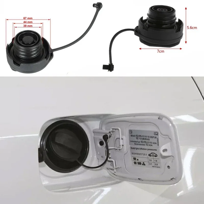 

1J0201550A 1J0 201 550A Fuel Tank Cap Lid Cable for Audi A4 A8 A6 Skoda Octavia Fabia Jetta Bora Polo Gasoline Plug 1H0201553B