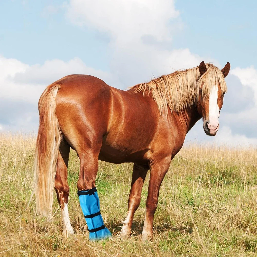 1Pcs Horse Hoof Care Soaking Boot, Easy‑to‑Use Equine Soaker Bag, Alternative To Hoof Treatment Bucket Soaker view 6