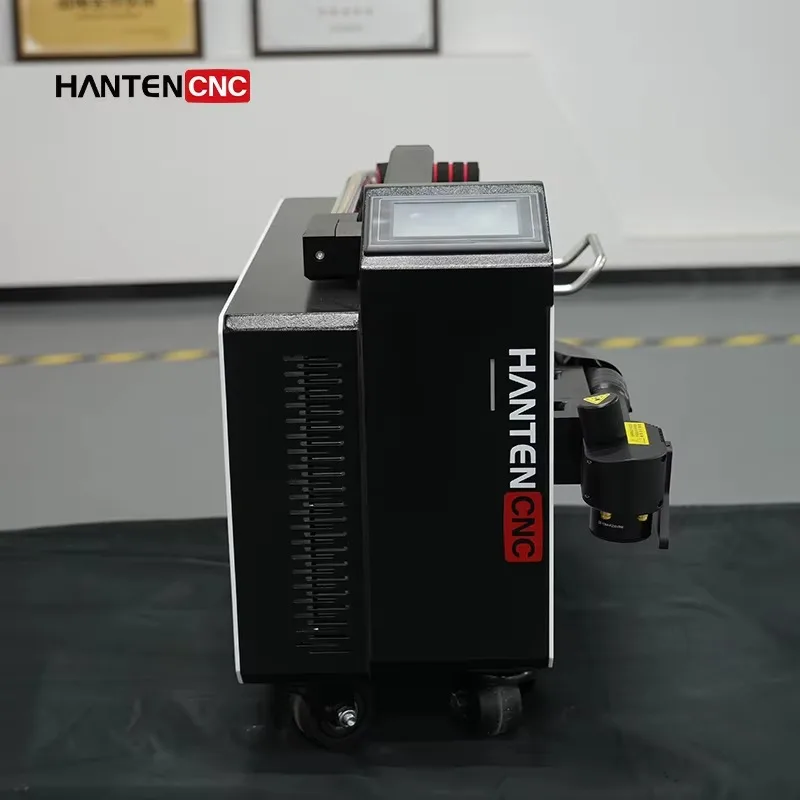 Pulse Laser Cleaning Machine 200W 300W ZBTK Rust Removal Wood Paint Oxide Graffiti Precision Surface Cleaner Equipment