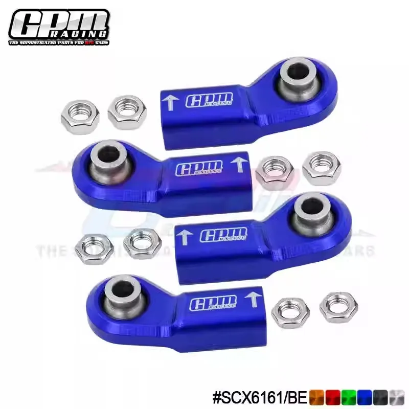 

GPM Aluminum 7075 Front Steering Tie Rod Rod End AXI254006 For Axial 1/6 SCX6 Jeep
