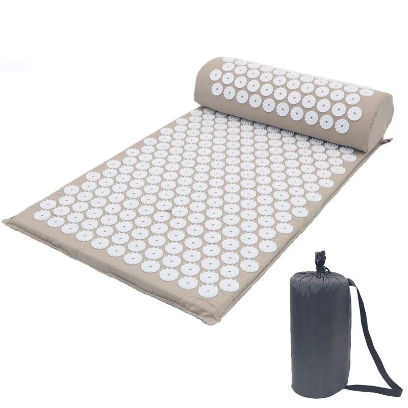 Acupressure Cushion Relieve Back Body Pain Spike Yoga Mat Massager (appro.67*42cm)Cushion Acupuncture Yoga Massage Mat