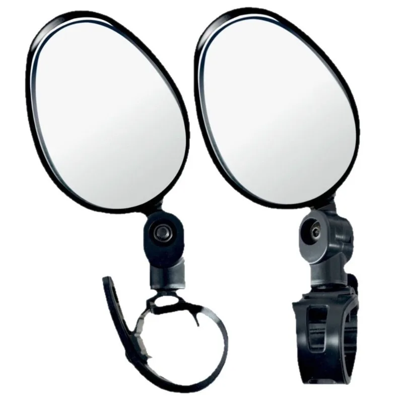 مرآة دراجة عالمية 360 °   مرآة محدبة بزاوية واسعة قابلة للدوران، مرآة عكسية MTB، معدات ركوب الدراجات