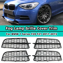 Front Bumper Fog Light Grille For BMW 1 Series F20 F21 M Model 2011 2012 2013 2014 2015 Lower Lamp Cover 51118053803 Honeycomb