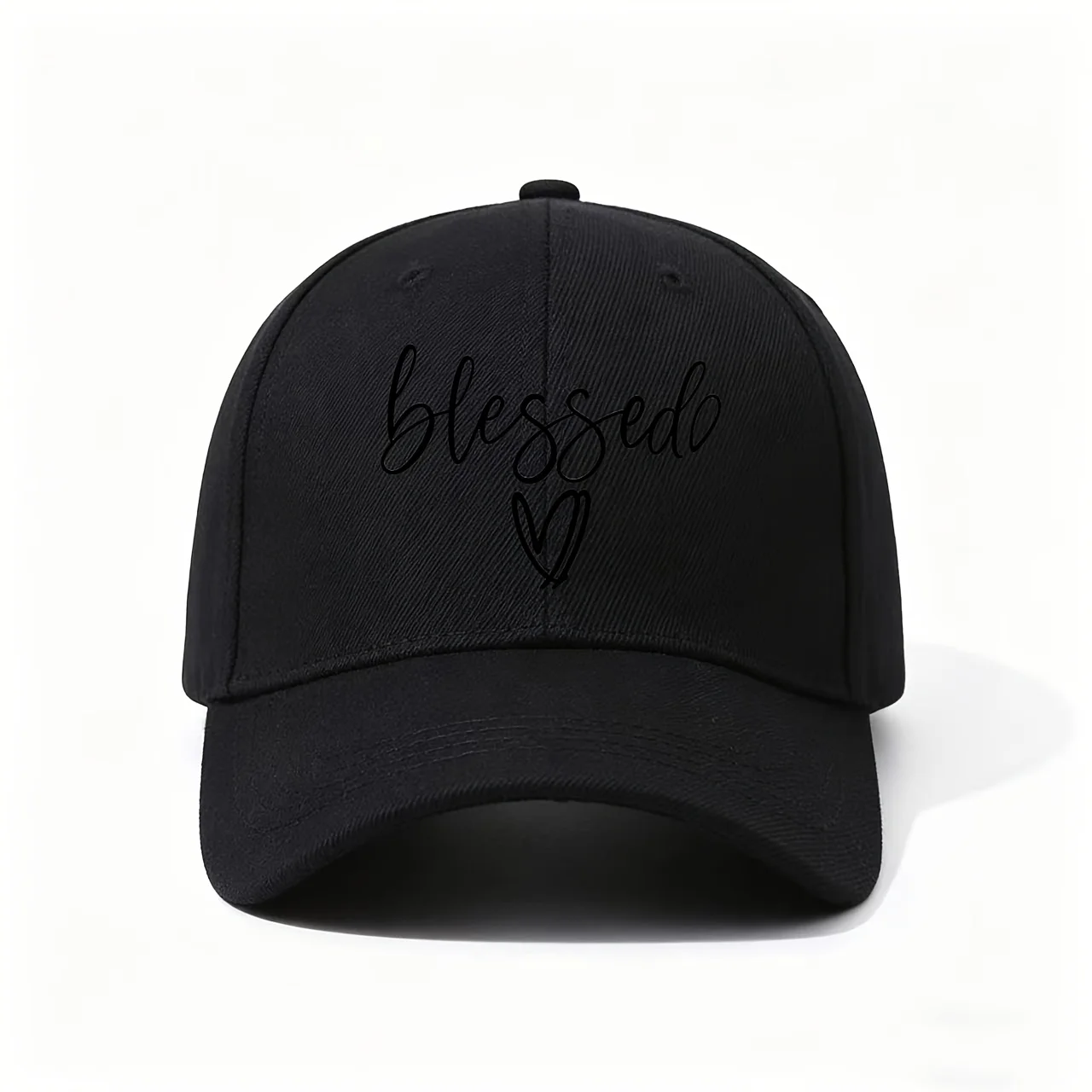 Baseball Cap, Printed with the Design Blessed, Suitable for Daily Outings, Beach Vacations, Street Style, and Travel Photo Ops a
