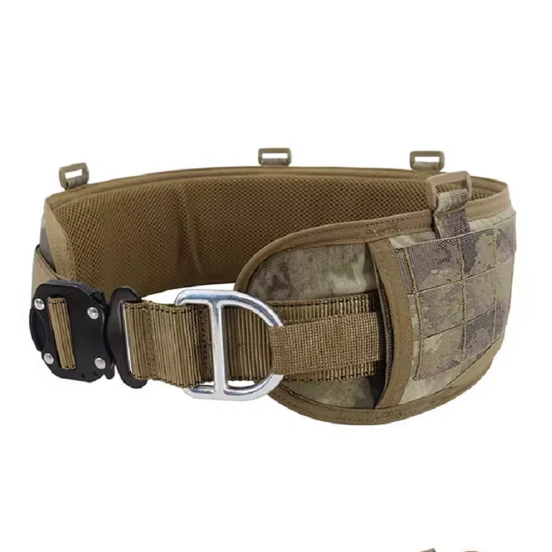 Outdoor  Tactical Hunting Training Multifunctional PADDED BELT Tactical Waist Belt +Plate Carrier v1 Tactical  Vest