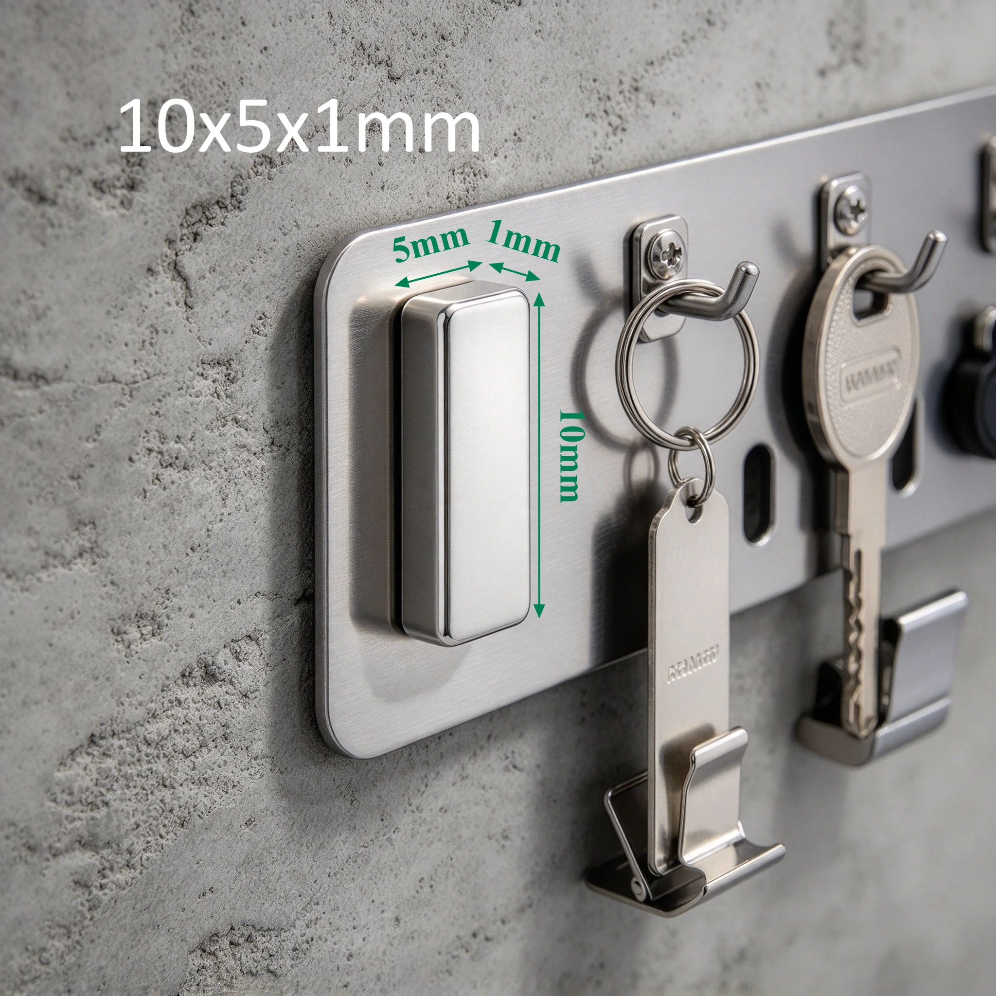 10x5x1mm N35 Rectangular Block Neodymium Magnet 10*5*1 mm Thin Small Permanent Rare Earth Magnetic Magnet for DIY Home Crafts