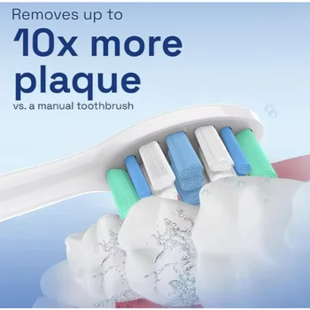 Náhradní hlavice zubního kartáčku kompatibilní s elektrickými hlavicemi Philips Sonicare 1100 2100 4100 4300 5100 5300 6100 6500 atd. 8 nejlepší prodej Philips Hue - №6