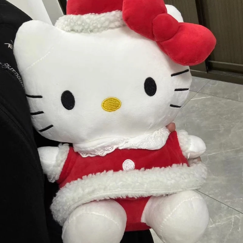 45/55 センチメートルアニメハローキティ誕生日帽子ソフトぬいぐるみぬいぐるみスロー枕寝室のクッション装飾品子供クリスマスギフト