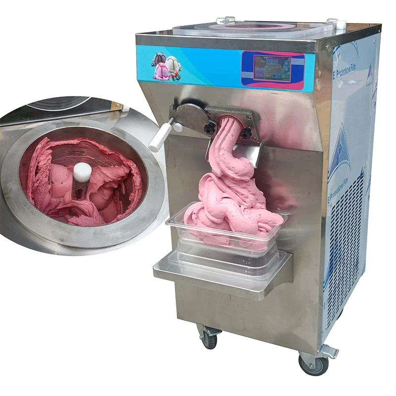 #ICM-102 Commercial Ice Cream Machine 48/L Fruit Mix Production Italian Ice Cream Production