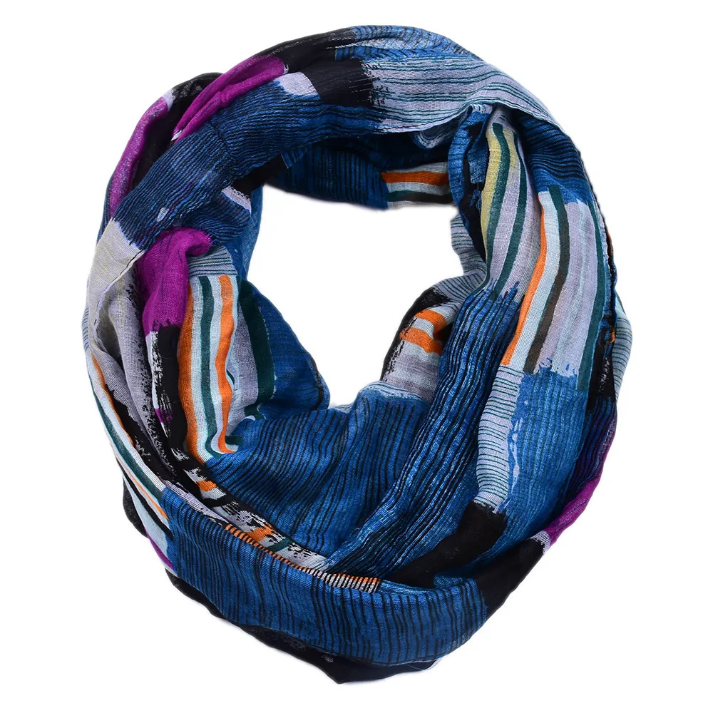 Autumn Winter Women Infinity Scarves Warm Neckerchief Cable Ring Scarf Loop Shawl Circle Snood Foulard Femme Echarpe Hot Sale