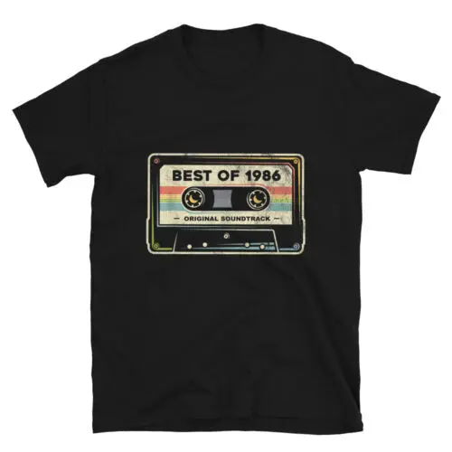 Retro Best of 1986 Mixtape Vintage Unisex T-Shirt