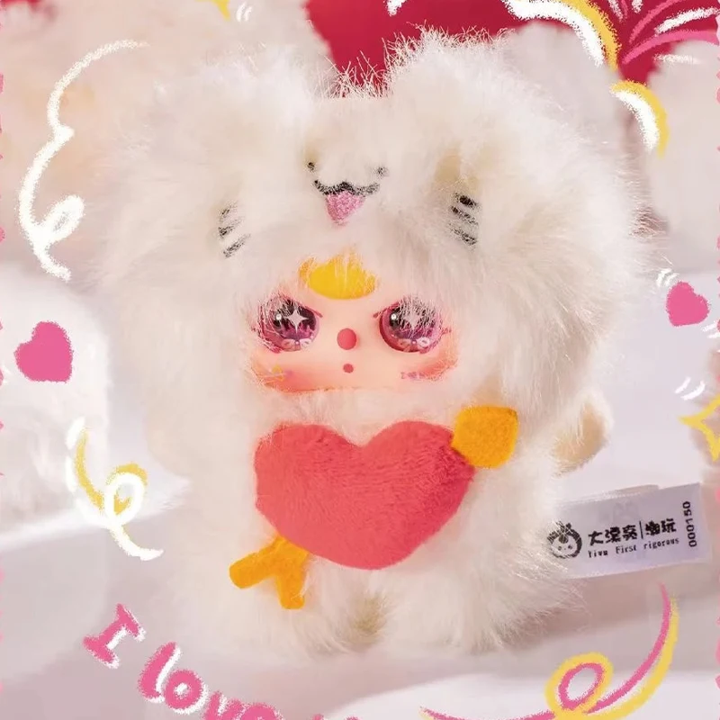 لعبة طفل Three كيوبيد من الفينيل القطيفة صندوق أعمى على ظهره قلادة تزيين ألعاب عصرية مجموعة مفاجئة للعطلات هدايا