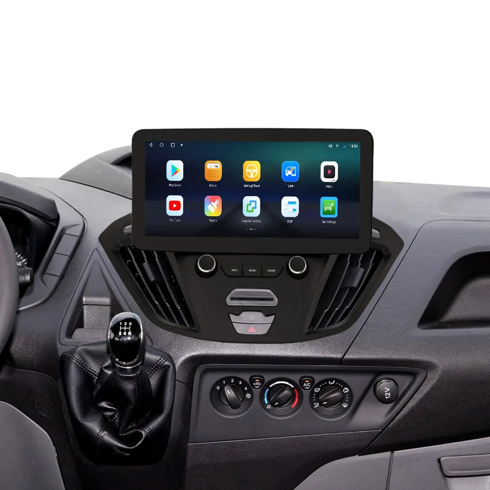 Zwnav Carplay Android Auto Car Radio for Ford Transit 2017-2019 Car DVD Player Car Head Unit Multimedia