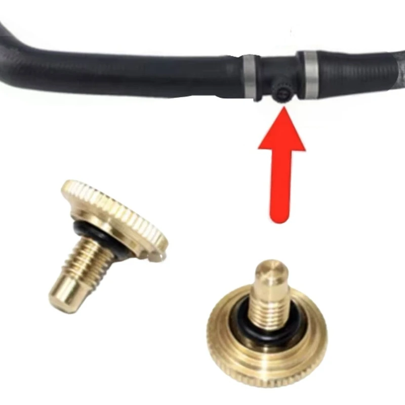 High Temperature Resistant Coolant Bleeder Screw Strong Radiator Vent Screw Simple Installation for Freelancer 2 H9EE