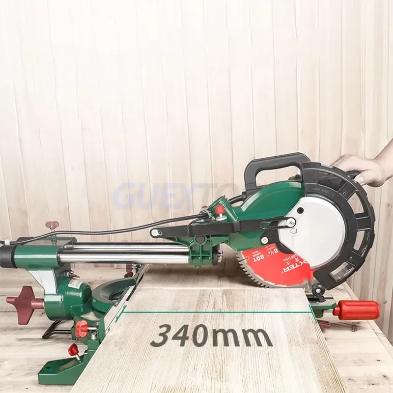 Imagem -05 - High Precision Miter Saw para Corte Pull Rod Push Pull Sawworking Doméstico Máquina de Alumínio Ferramentas Elétricas