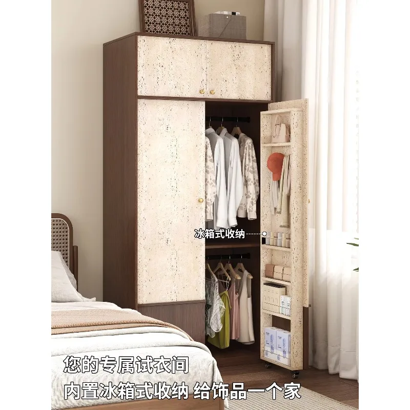 GZ-1     medieval style master bedroom clothing area combination practical and creative refrigerator storage wardrobe