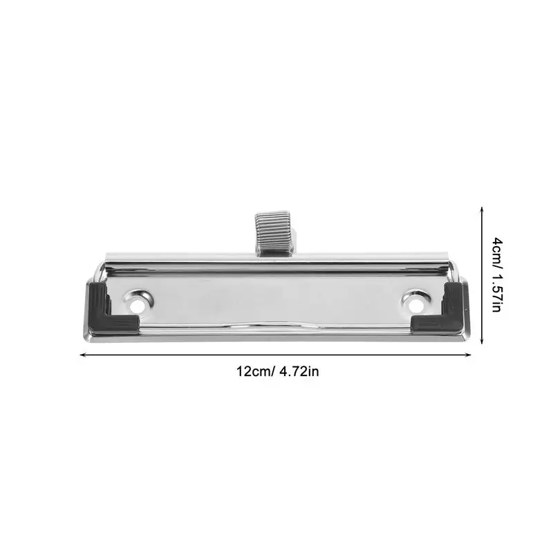 مشابك معدنية مع عصا تخزين على مشبك الحافظة للحافظة الجانبية واللوازم المدرسية المكتبية