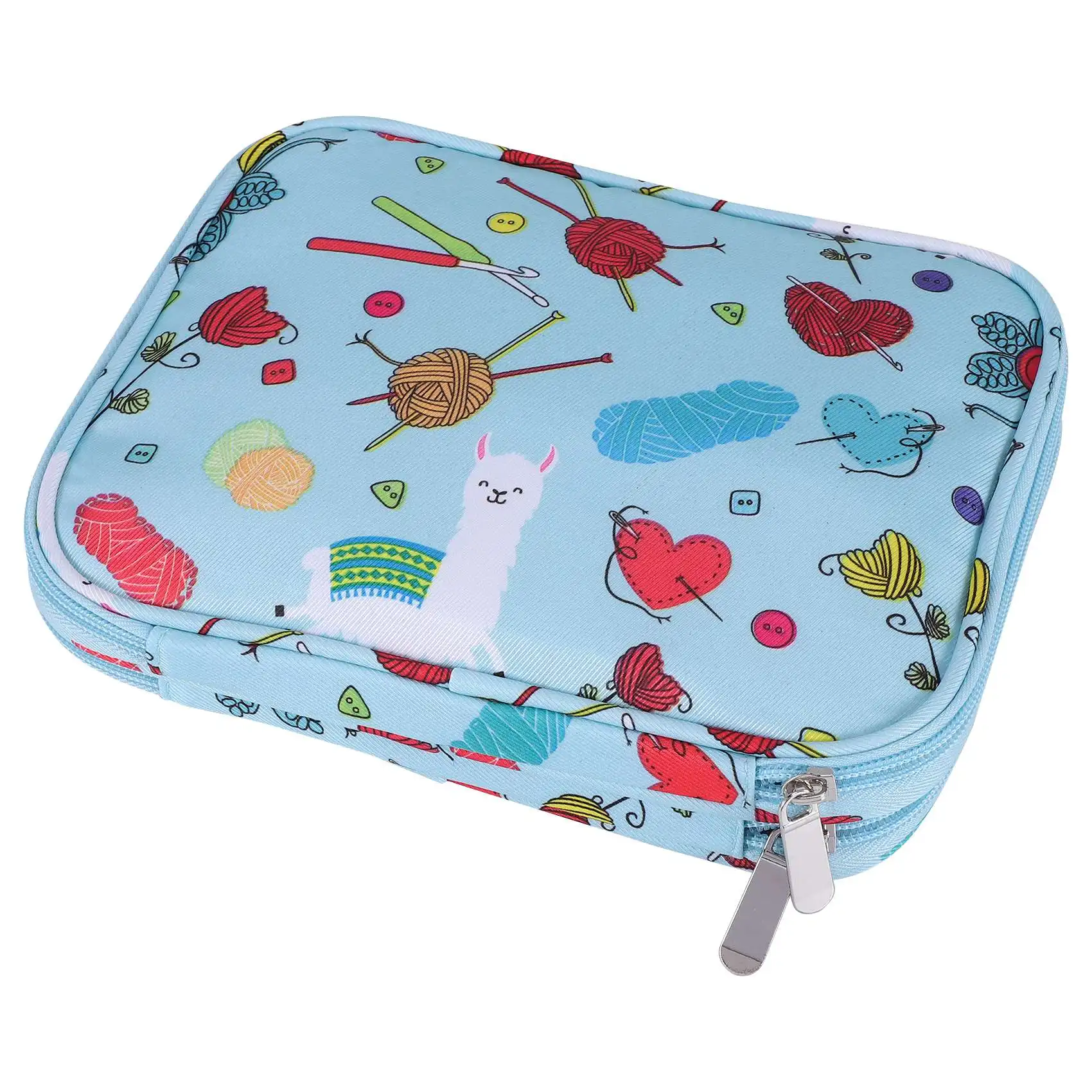 My Home Empty Knitting Needles Case Travel Storage Organizer Storage Bag For Circular Knitting Needles And Accessories Kit Bag